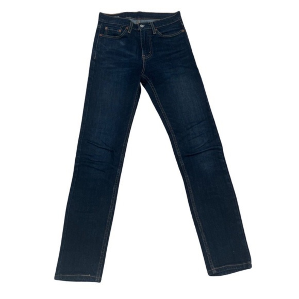 Mens Levis Skinny fit Dark WashBlue 510 Jeans 28 × 32